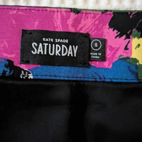 Colorful Abstract Women's A Line Skirt - Picture 3 of 6